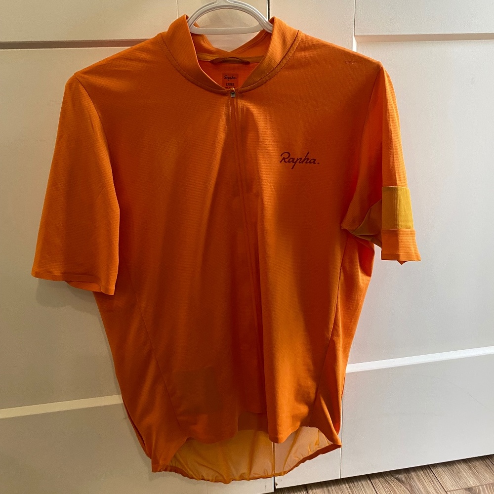 Rapha Men’s Classic Flyweight Jersey (orange), size large